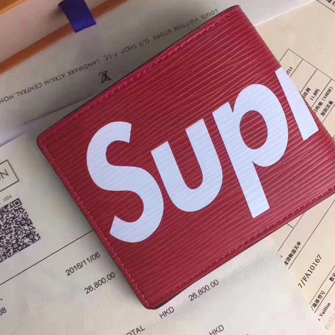 pocket supreme Louis wallet Vuitton 0808